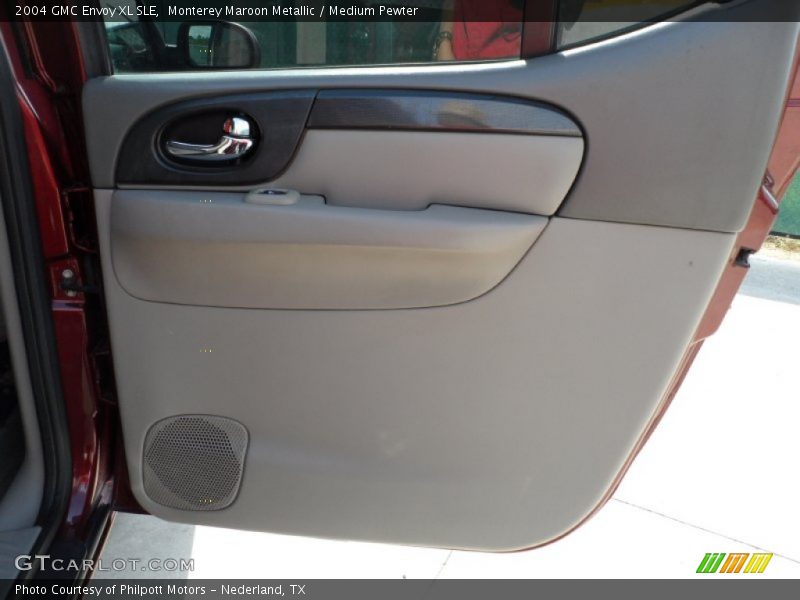 Monterey Maroon Metallic / Medium Pewter 2004 GMC Envoy XL SLE