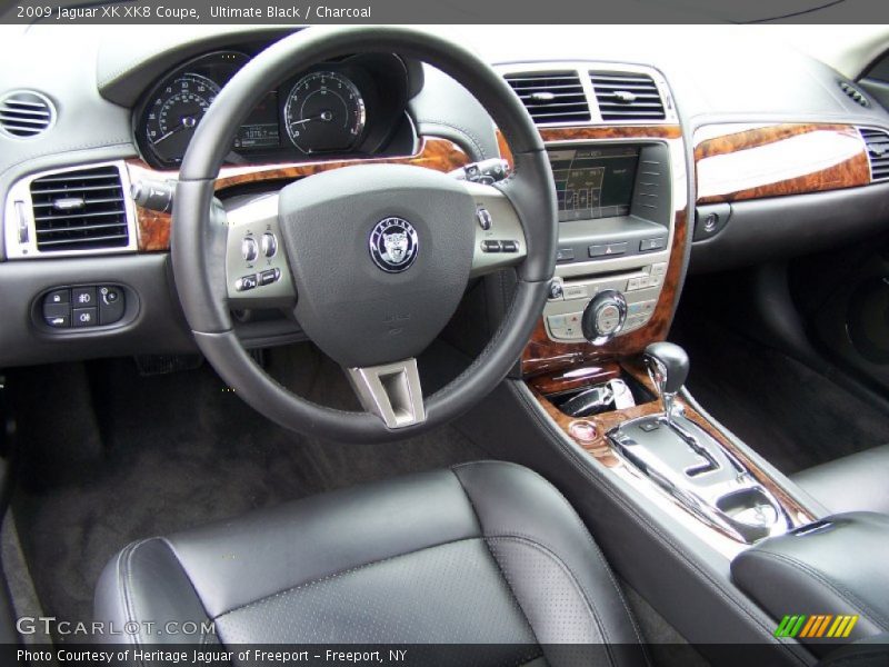  2009 XK XK8 Coupe Charcoal Interior