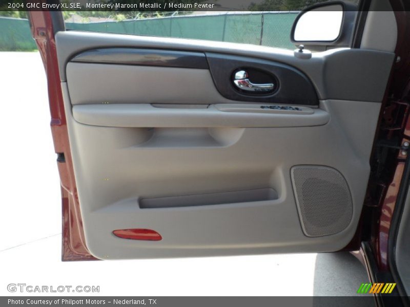 Monterey Maroon Metallic / Medium Pewter 2004 GMC Envoy XL SLE