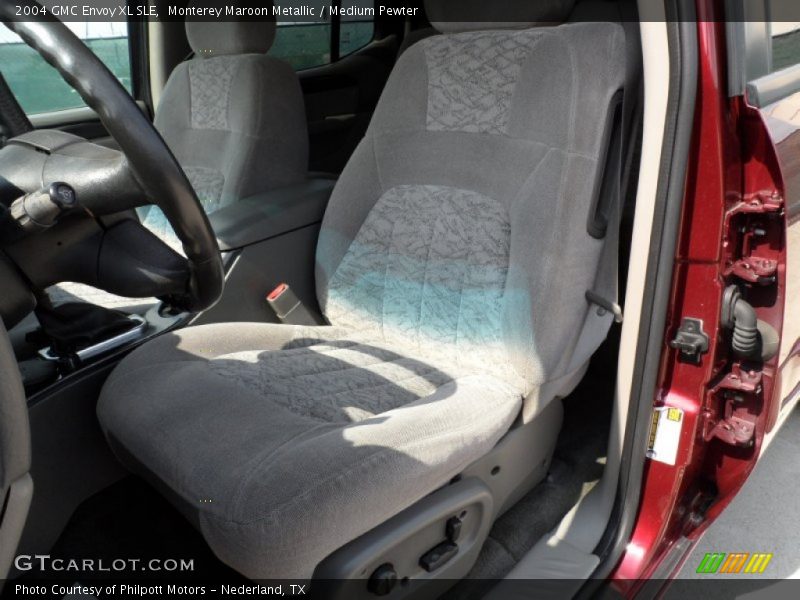 Monterey Maroon Metallic / Medium Pewter 2004 GMC Envoy XL SLE