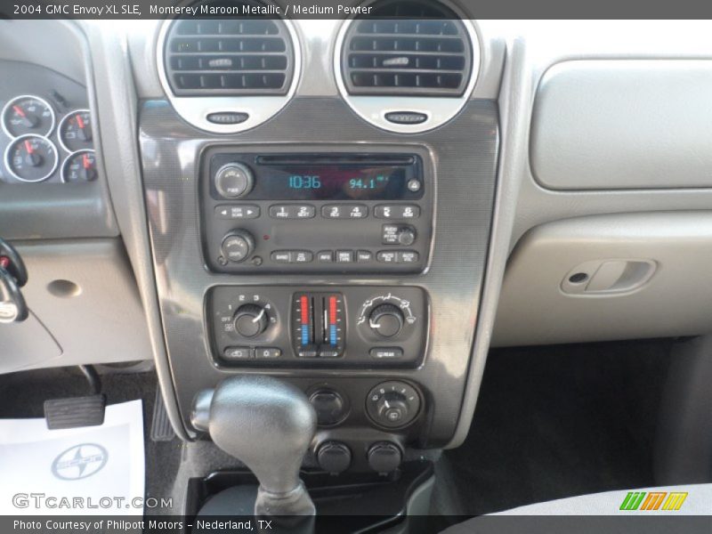 Monterey Maroon Metallic / Medium Pewter 2004 GMC Envoy XL SLE