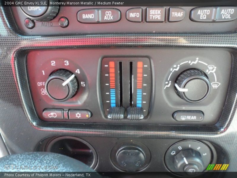 Monterey Maroon Metallic / Medium Pewter 2004 GMC Envoy XL SLE