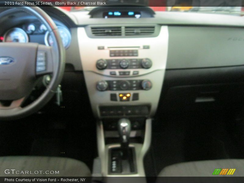 Ebony Black / Charcoal Black 2011 Ford Focus SE Sedan