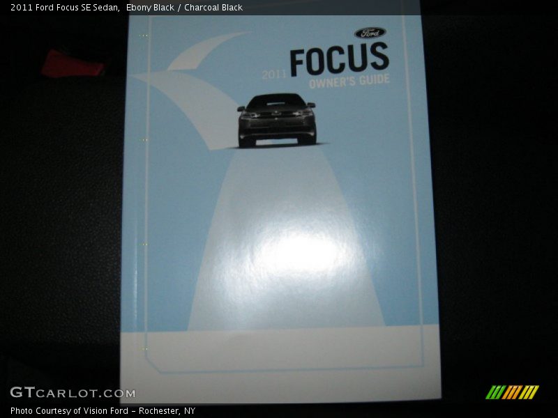 Ebony Black / Charcoal Black 2011 Ford Focus SE Sedan