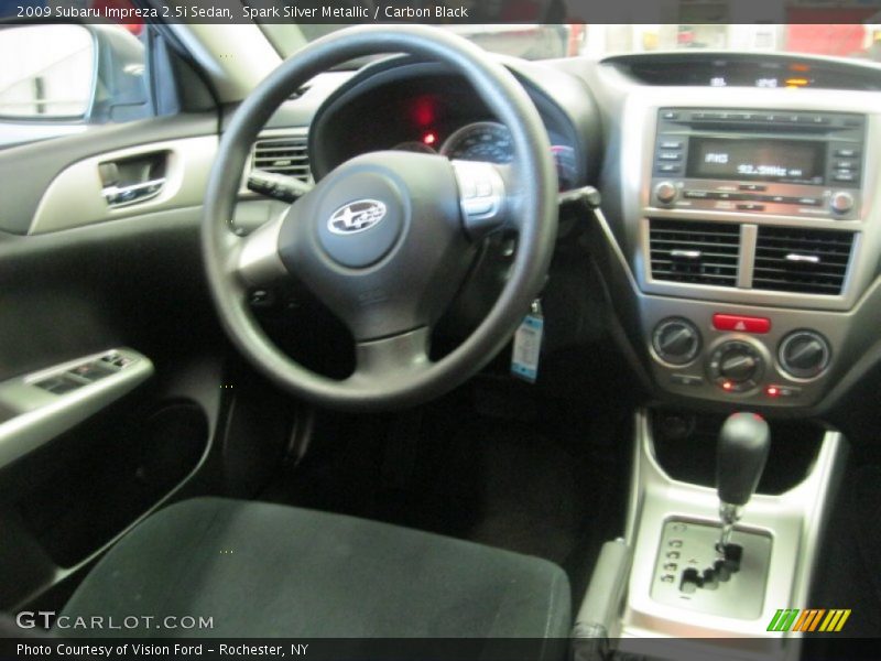 Spark Silver Metallic / Carbon Black 2009 Subaru Impreza 2.5i Sedan