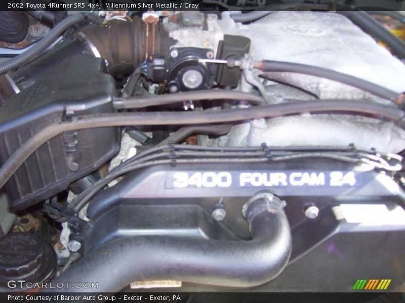 Millennium Silver Metallic / Gray 2002 Toyota 4Runner SR5 4x4