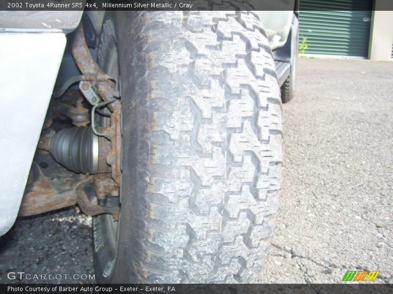 Millennium Silver Metallic / Gray 2002 Toyota 4Runner SR5 4x4