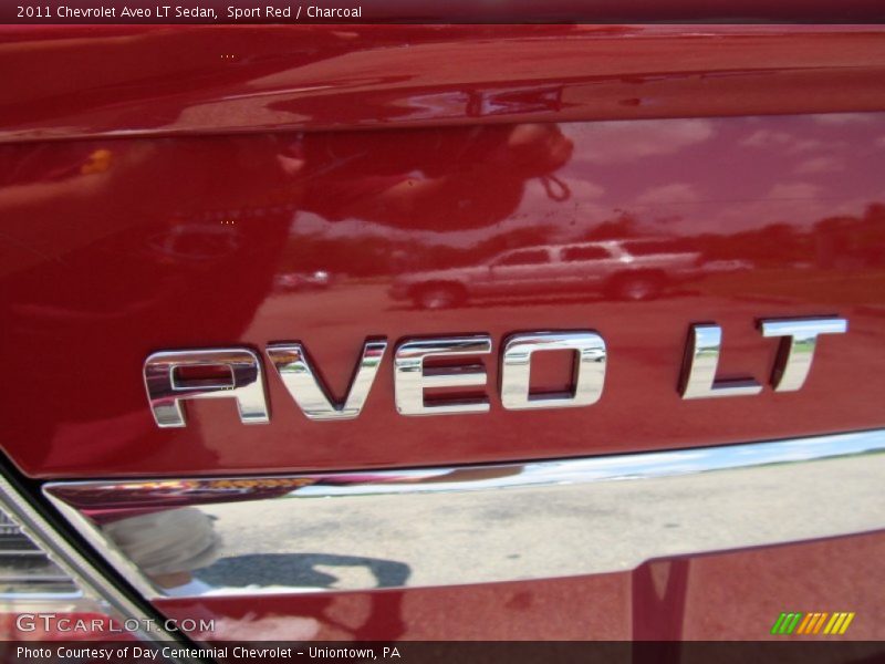 Sport Red / Charcoal 2011 Chevrolet Aveo LT Sedan