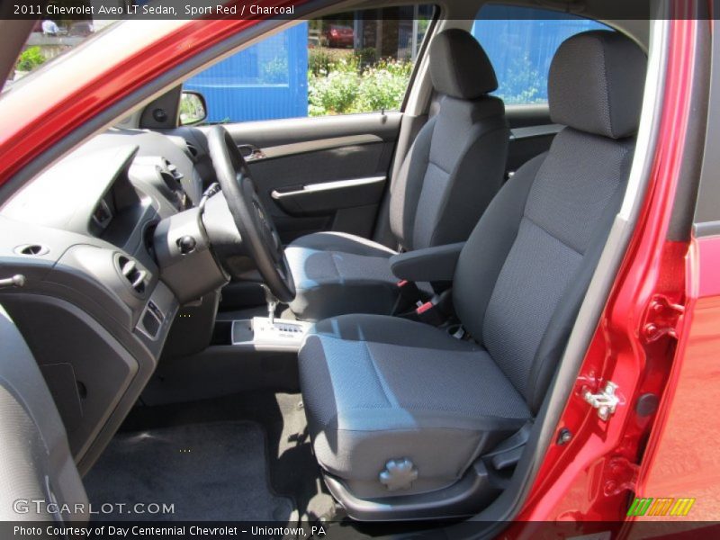 Sport Red / Charcoal 2011 Chevrolet Aveo LT Sedan