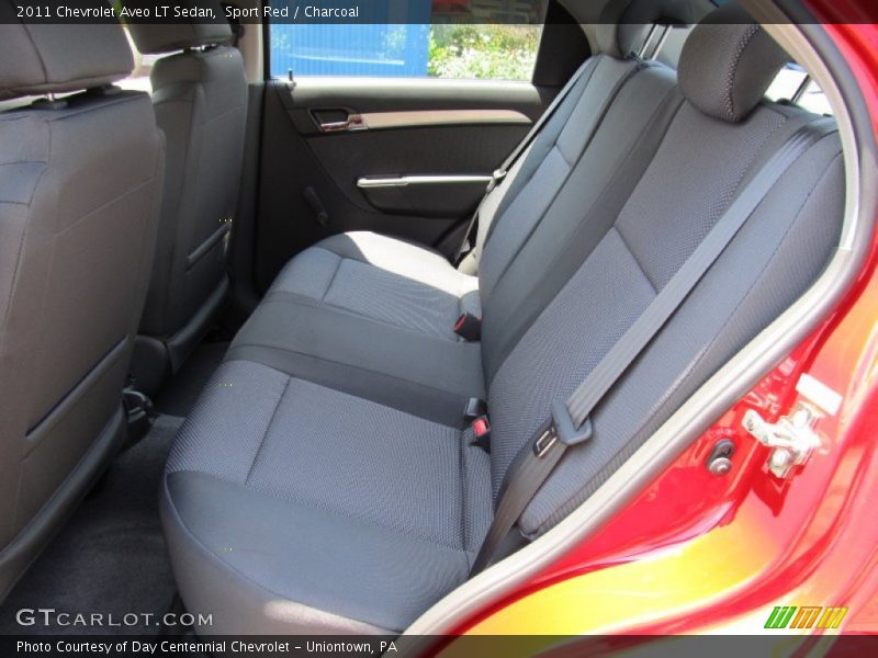 Sport Red / Charcoal 2011 Chevrolet Aveo LT Sedan