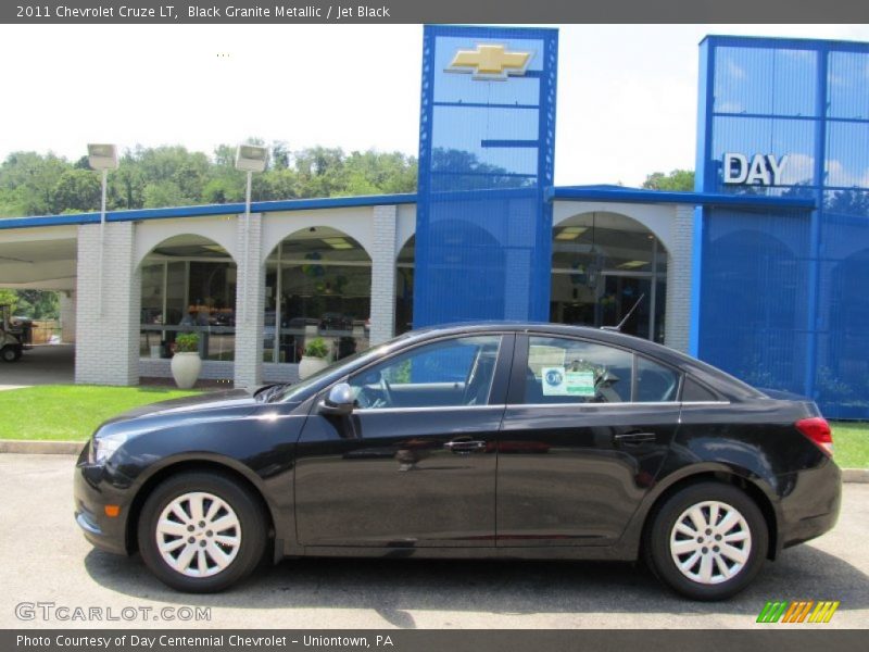 Black Granite Metallic / Jet Black 2011 Chevrolet Cruze LT
