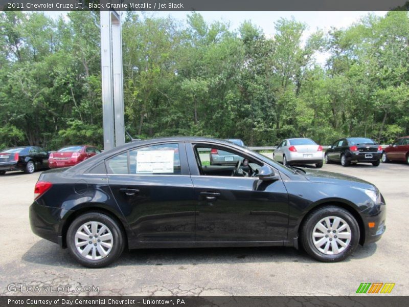 Black Granite Metallic / Jet Black 2011 Chevrolet Cruze LT