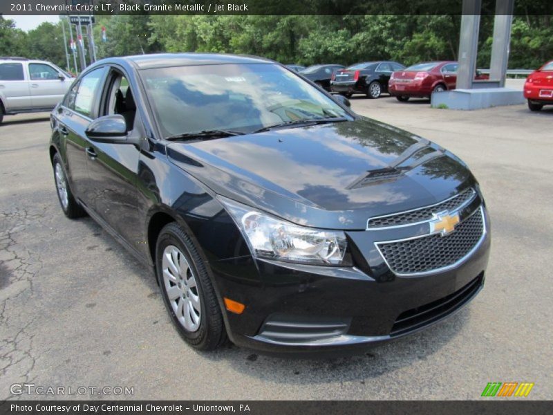 Black Granite Metallic / Jet Black 2011 Chevrolet Cruze LT
