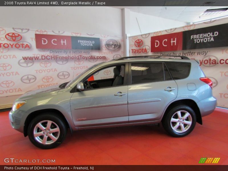 Everglade Metallic / Taupe 2008 Toyota RAV4 Limited 4WD