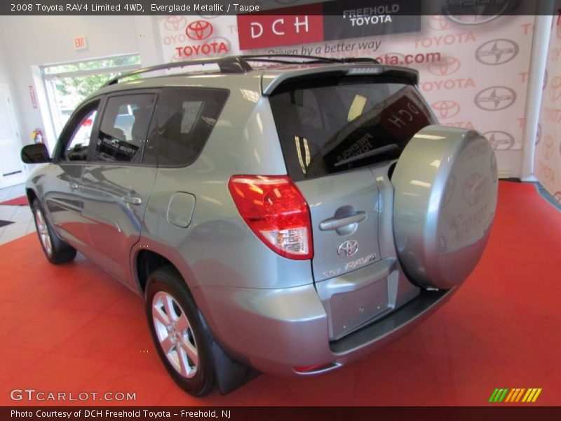 Everglade Metallic / Taupe 2008 Toyota RAV4 Limited 4WD