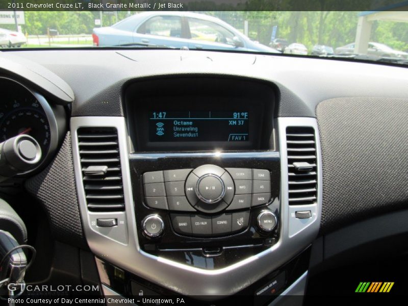 Black Granite Metallic / Jet Black 2011 Chevrolet Cruze LT