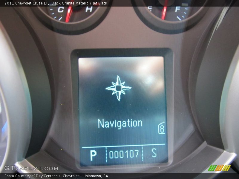 Black Granite Metallic / Jet Black 2011 Chevrolet Cruze LT