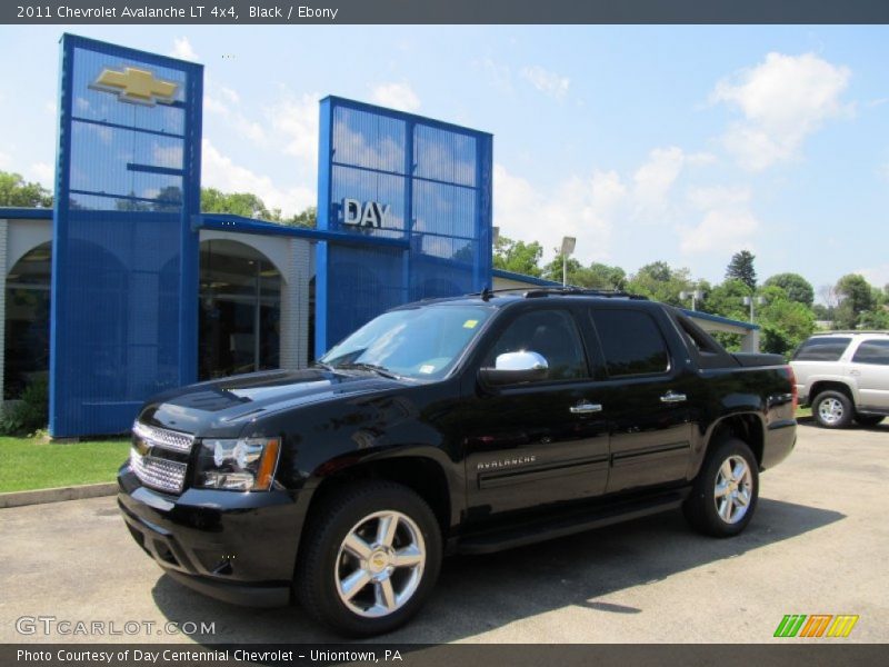 Black / Ebony 2011 Chevrolet Avalanche LT 4x4