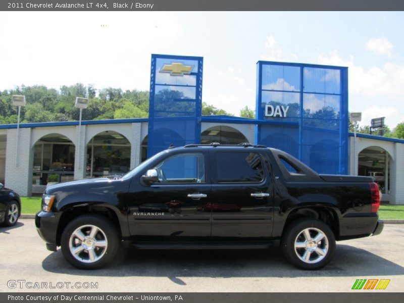 Black / Ebony 2011 Chevrolet Avalanche LT 4x4