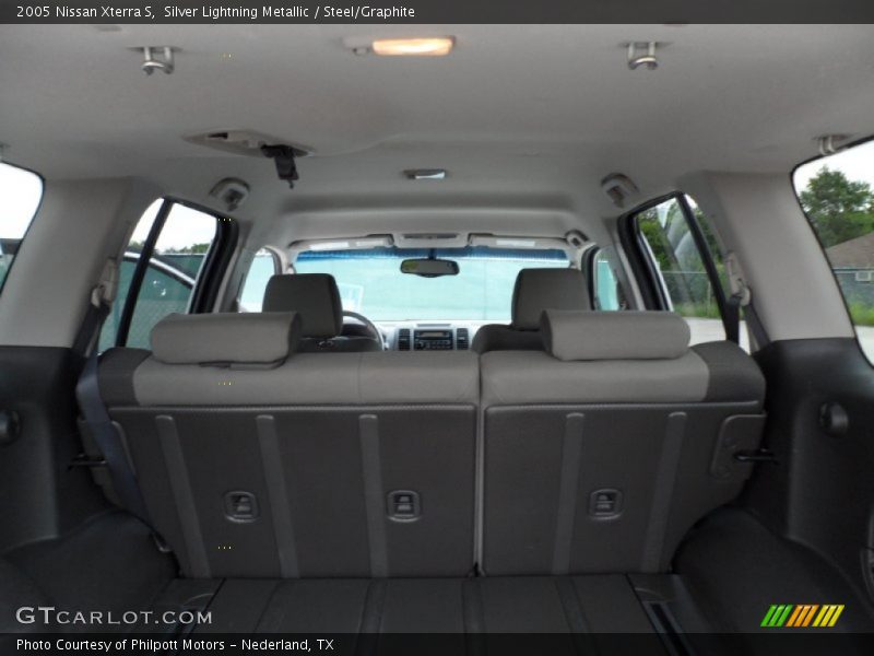 Silver Lightning Metallic / Steel/Graphite 2005 Nissan Xterra S