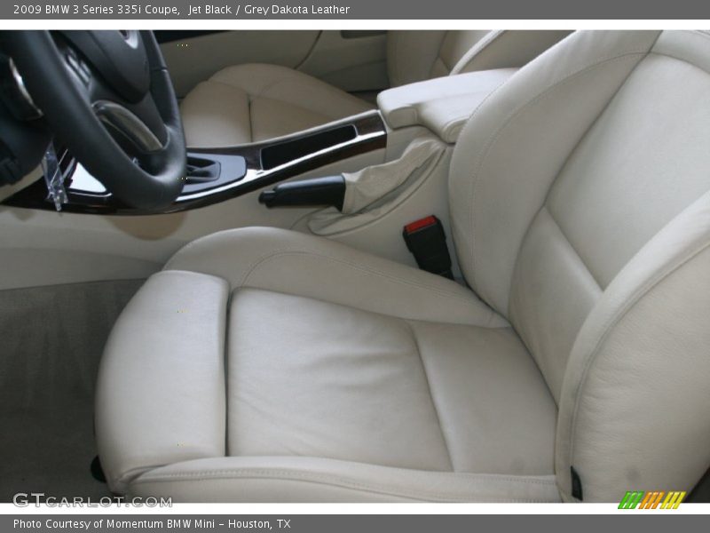 Jet Black / Grey Dakota Leather 2009 BMW 3 Series 335i Coupe
