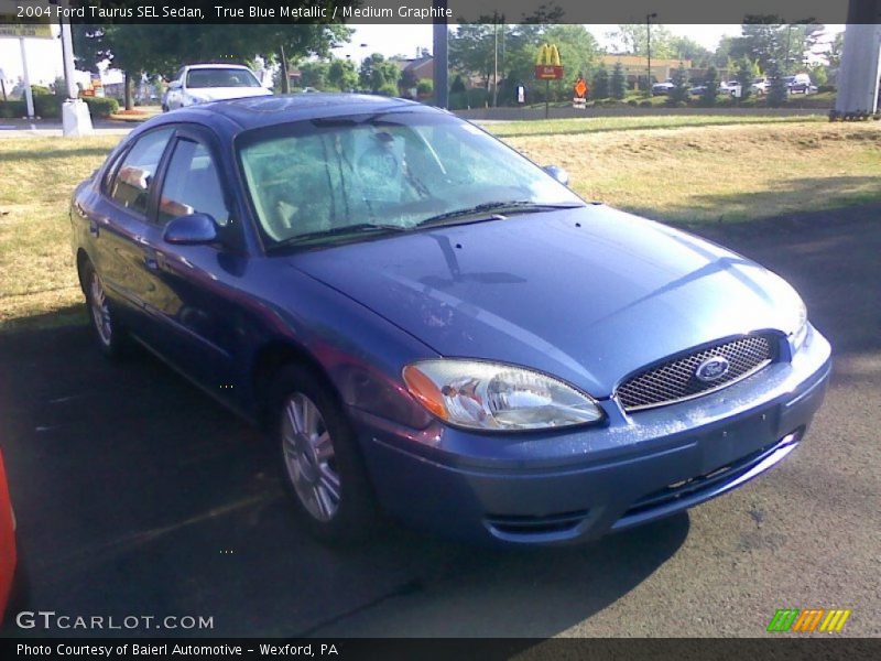 True Blue Metallic / Medium Graphite 2004 Ford Taurus SEL Sedan