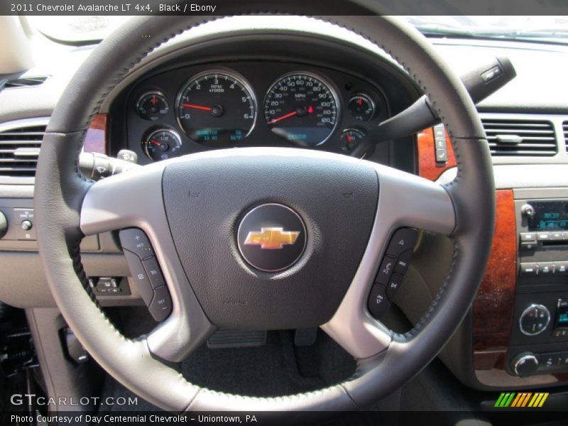 Black / Ebony 2011 Chevrolet Avalanche LT 4x4