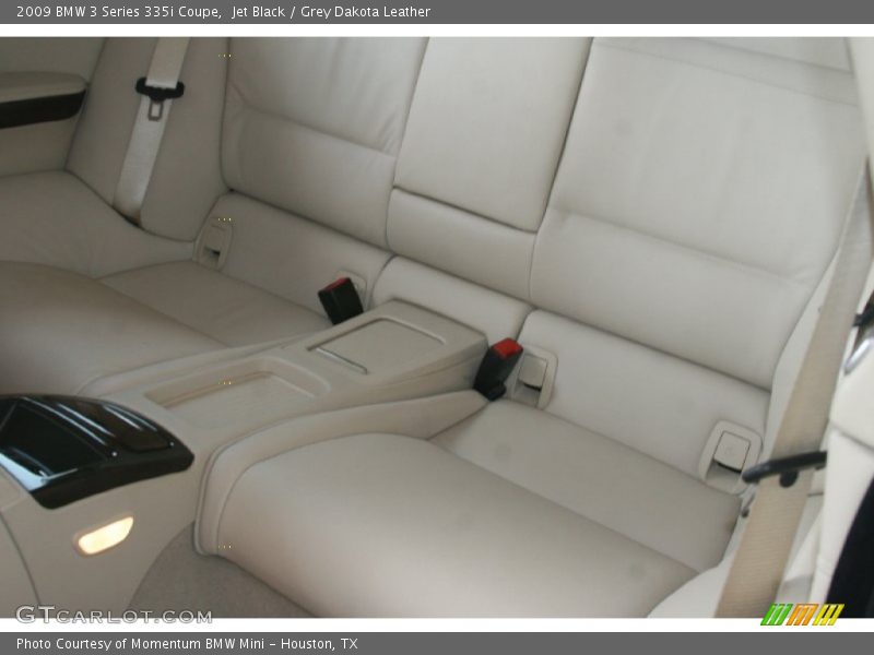 Jet Black / Grey Dakota Leather 2009 BMW 3 Series 335i Coupe