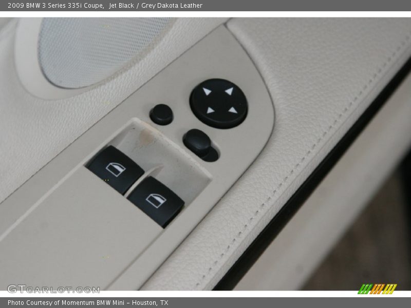 Jet Black / Grey Dakota Leather 2009 BMW 3 Series 335i Coupe