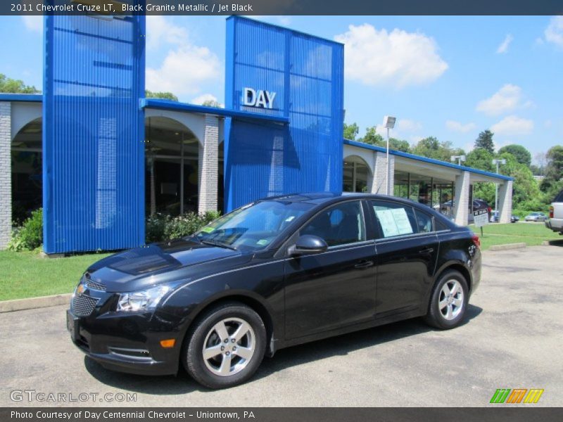 Black Granite Metallic / Jet Black 2011 Chevrolet Cruze LT