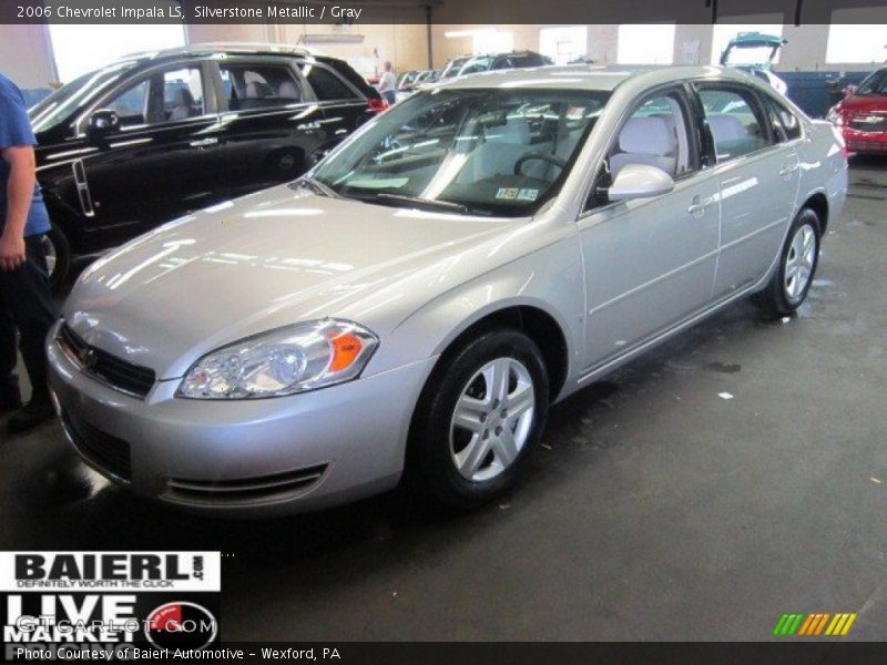 Silverstone Metallic / Gray 2006 Chevrolet Impala LS