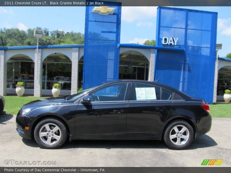 Black Granite Metallic / Jet Black 2011 Chevrolet Cruze LT