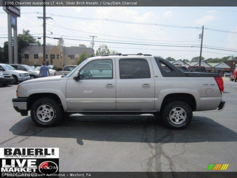 Silver Birch Metallic / Gray/Dark Charcoal 2006 Chevrolet Avalanche LT 4x4