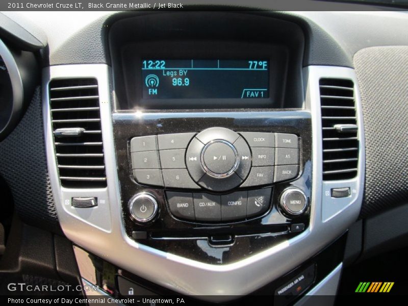 Black Granite Metallic / Jet Black 2011 Chevrolet Cruze LT