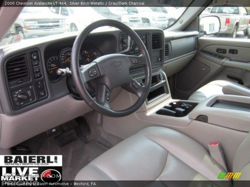 Silver Birch Metallic / Gray/Dark Charcoal 2006 Chevrolet Avalanche LT 4x4