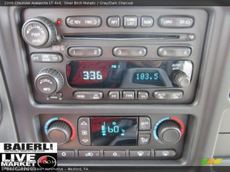 Silver Birch Metallic / Gray/Dark Charcoal 2006 Chevrolet Avalanche LT 4x4