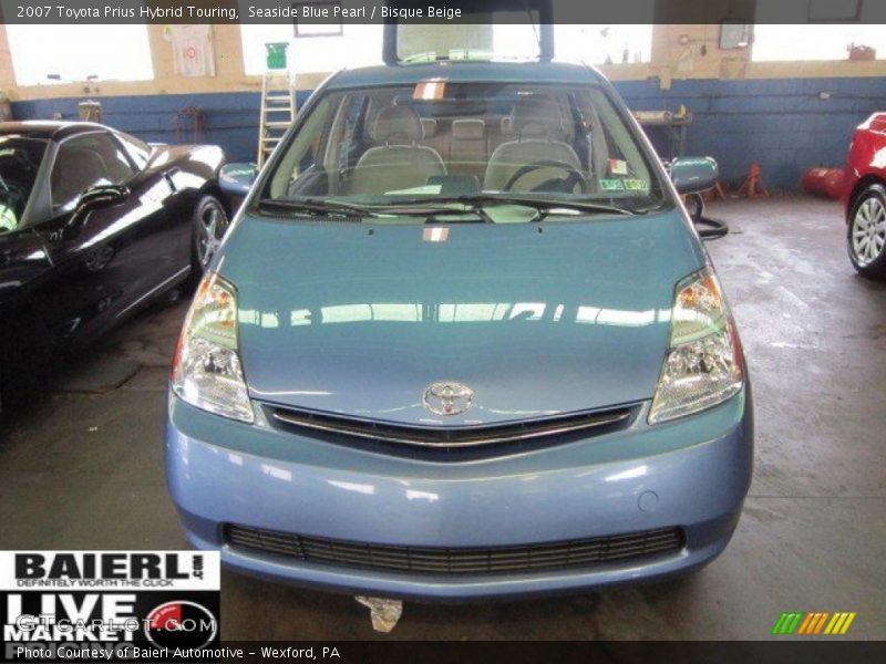 Seaside Blue Pearl / Bisque Beige 2007 Toyota Prius Hybrid Touring