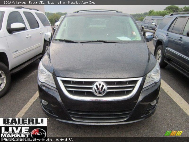 Nocturne Black Metallic / Aero Grey 2009 Volkswagen Routan SEL