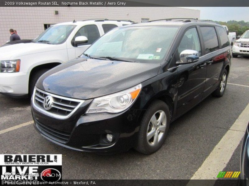 Nocturne Black Metallic / Aero Grey 2009 Volkswagen Routan SEL