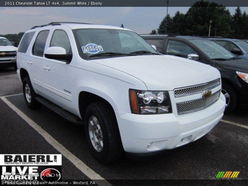 Summit White / Ebony 2011 Chevrolet Tahoe LT 4x4