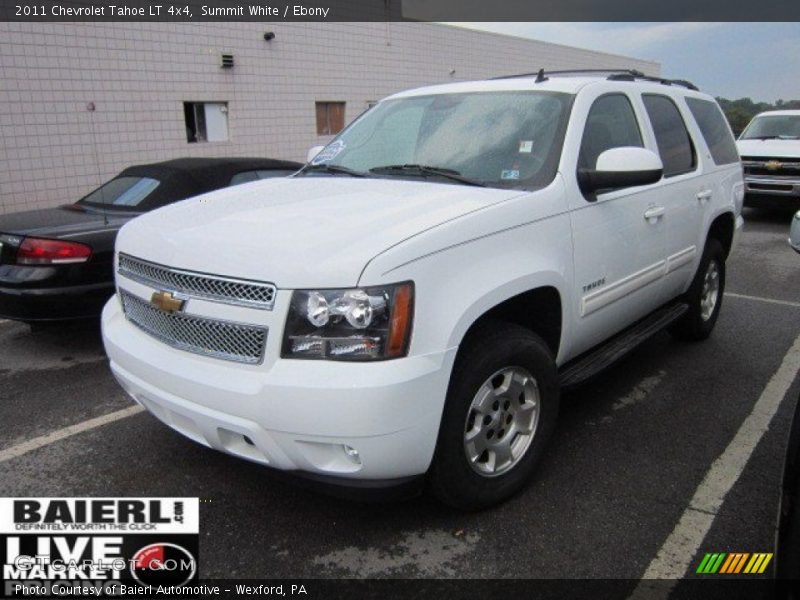 Summit White / Ebony 2011 Chevrolet Tahoe LT 4x4