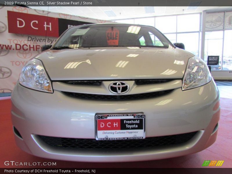 Silver Shadow Pearl / Stone 2009 Toyota Sienna CE