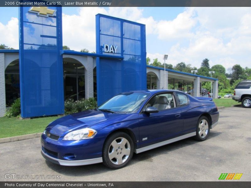 Laser Blue Metallic / Gray 2006 Chevrolet Monte Carlo SS
