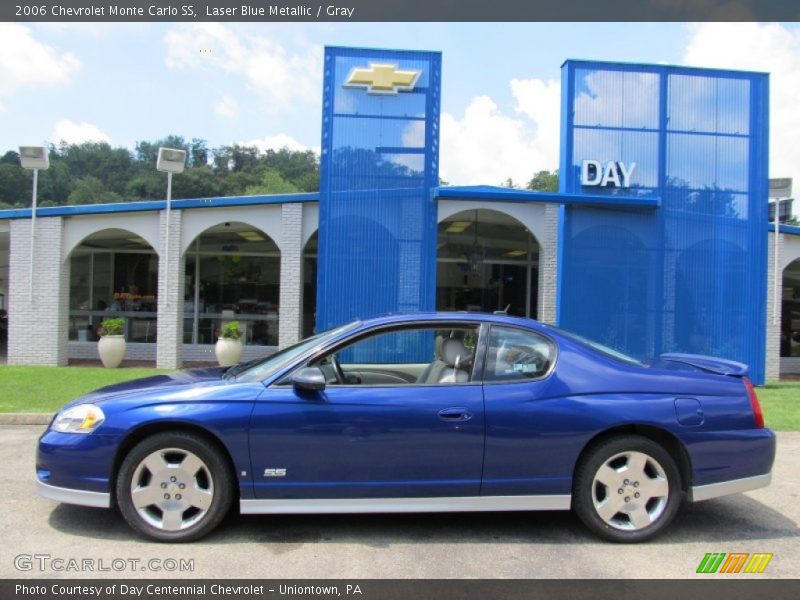 Laser Blue Metallic / Gray 2006 Chevrolet Monte Carlo SS