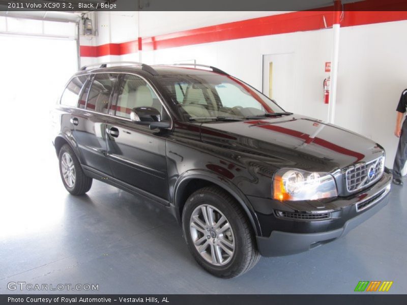 Black / Beige 2011 Volvo XC90 3.2