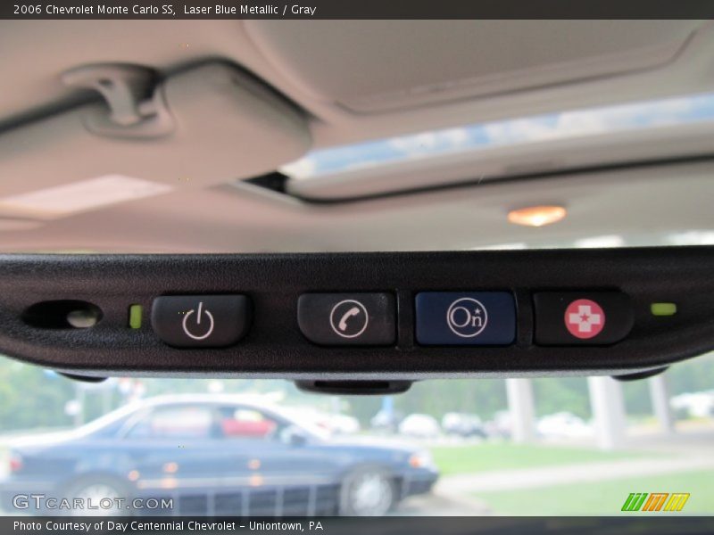 Laser Blue Metallic / Gray 2006 Chevrolet Monte Carlo SS