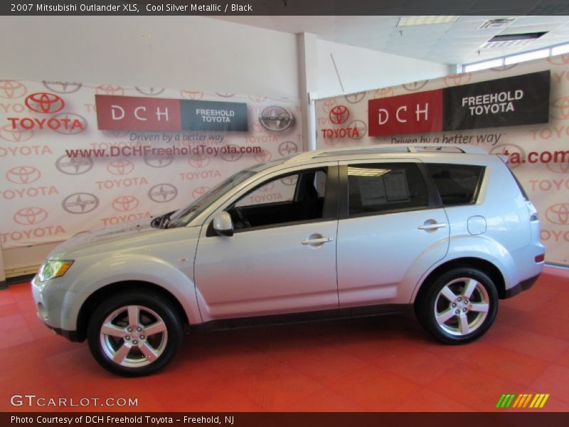 Cool Silver Metallic / Black 2007 Mitsubishi Outlander XLS