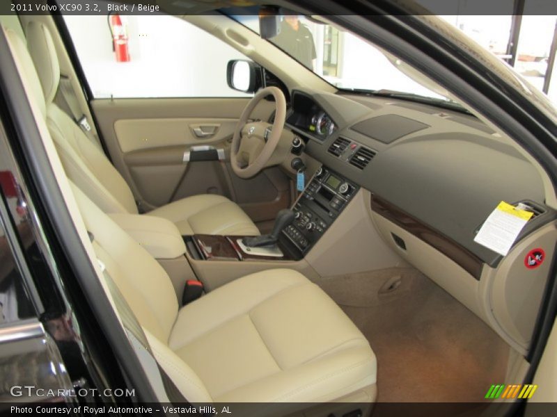 Black / Beige 2011 Volvo XC90 3.2