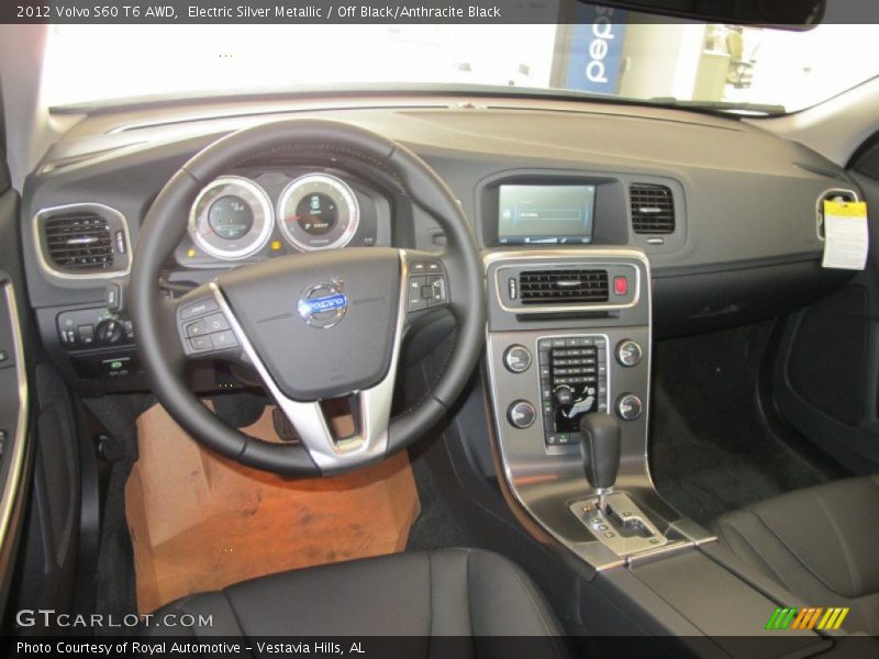 Dashboard of 2012 S60 T6 AWD
