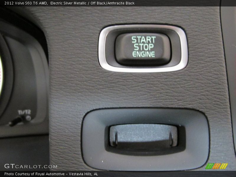 Controls of 2012 S60 T6 AWD